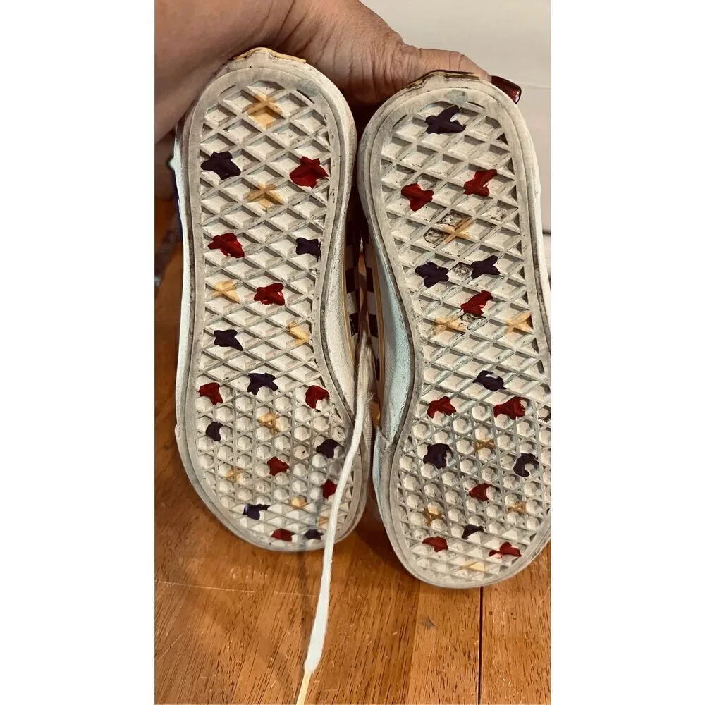Vans Old Skool Pro Brighton Multi Color Mens SZ 5.5 Rare Skate Shoes